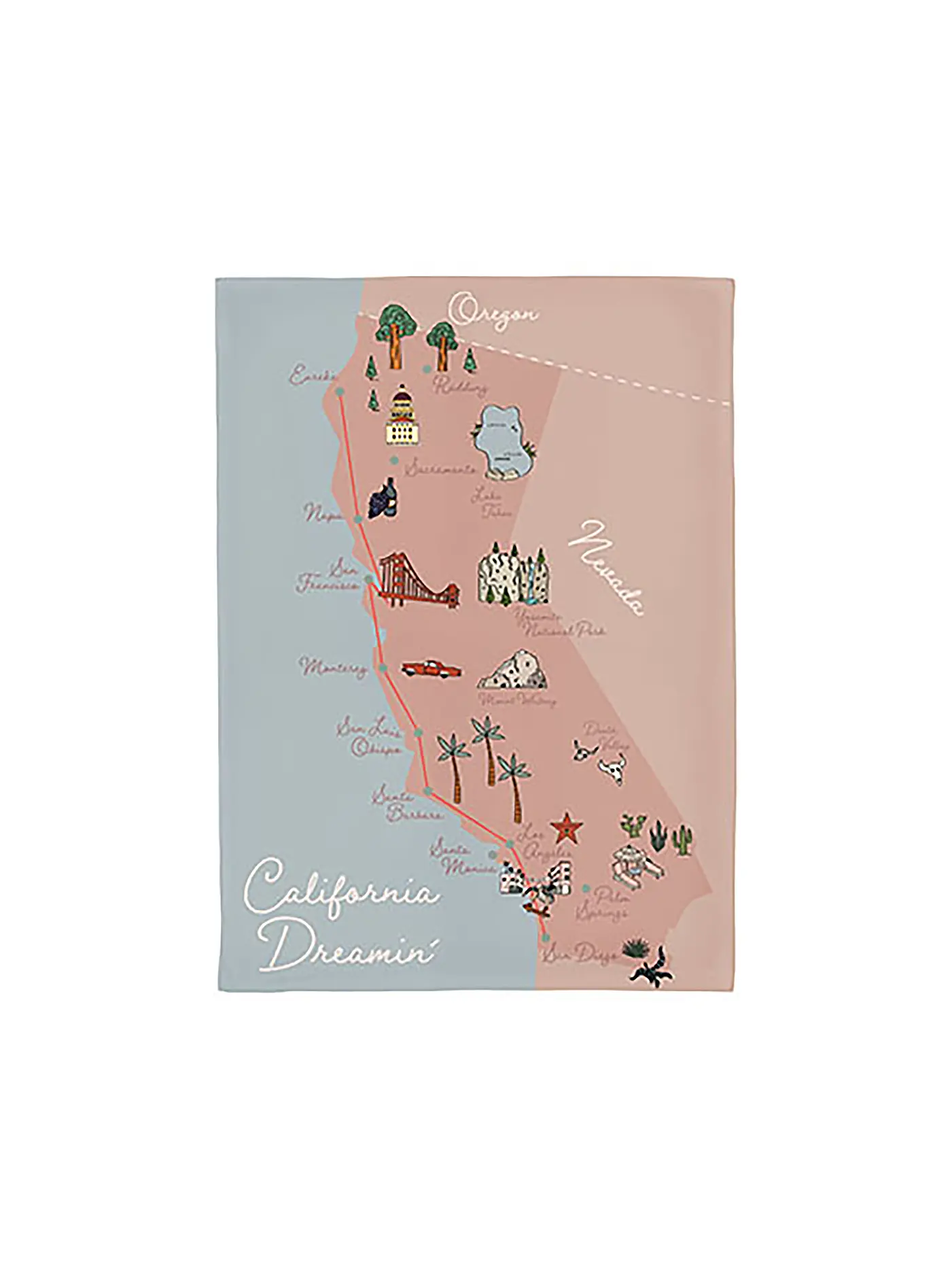 CHIC.MIC | Geschirrtuch 50x70cm Tropical Escape | bunt
